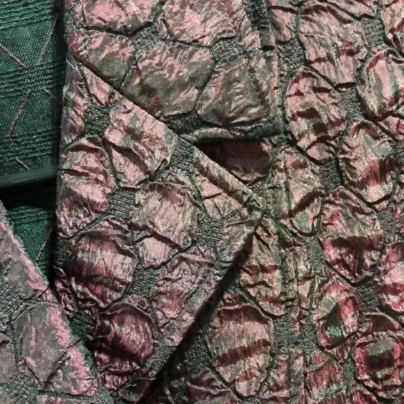 Croft & Barrow Blazer,single breasted,Hip pockets,button front,quilt texture - Picture 11 of 12